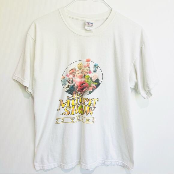 Vintage The Muppet Show 25th Anniversary Tee Shirt Large - Picture 1 of 6